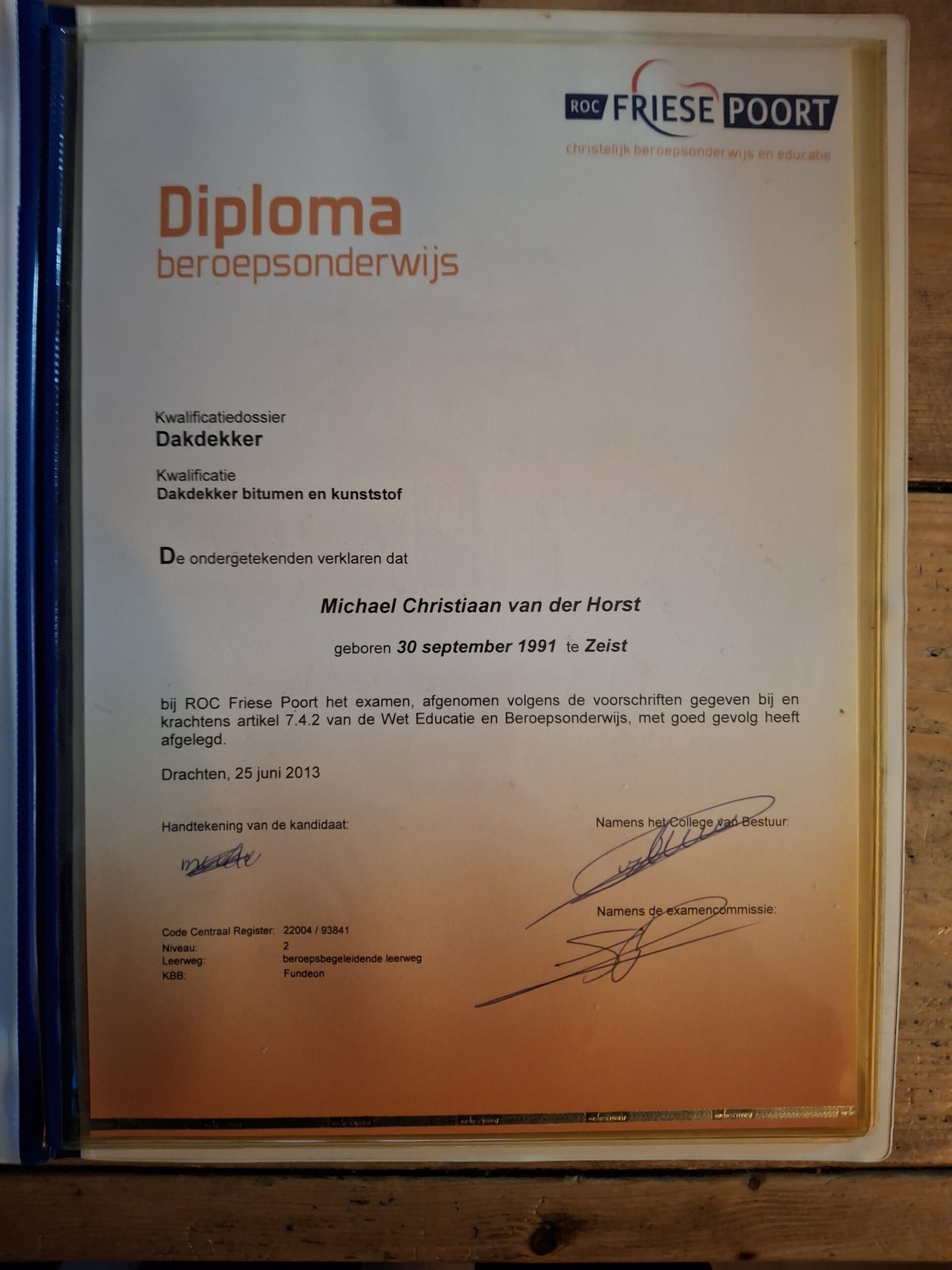 Certificaat 1