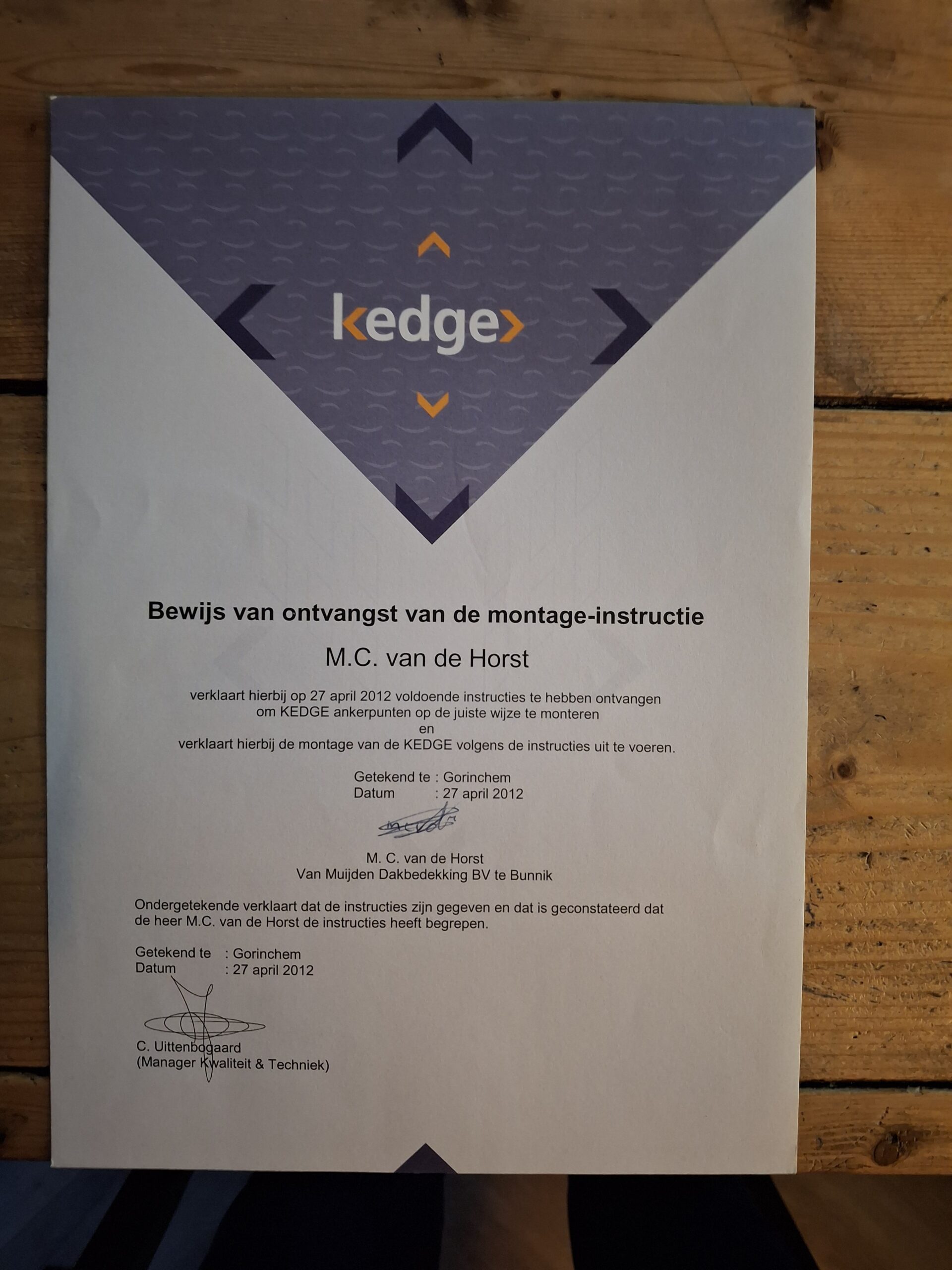 Certificaat 5